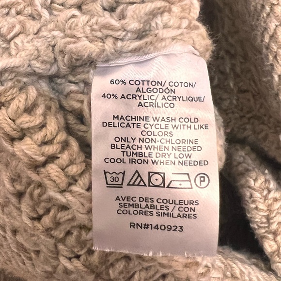 LOFT Women's Tan Cardigan Sweater - Picture 10 of 10